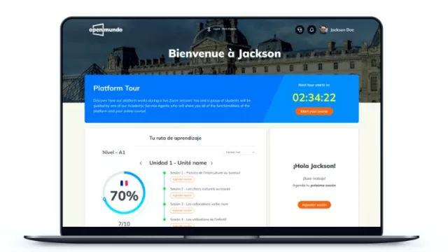 Open English cumple 15 años, y para festejarlo lanza Open Mundo (una plataforma para aprender Francés, Italiano y Portugués)