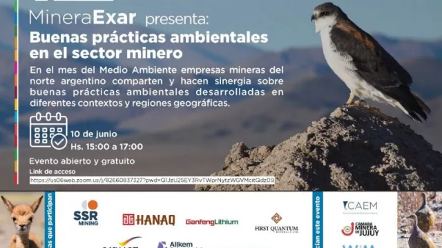 Minera Exar brindará un Webinar sobre “Buenas prácticas ambientales en el sector minero”