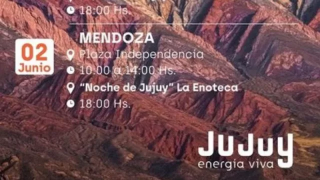 Jujuy se promociona en Mendoza y San Luis