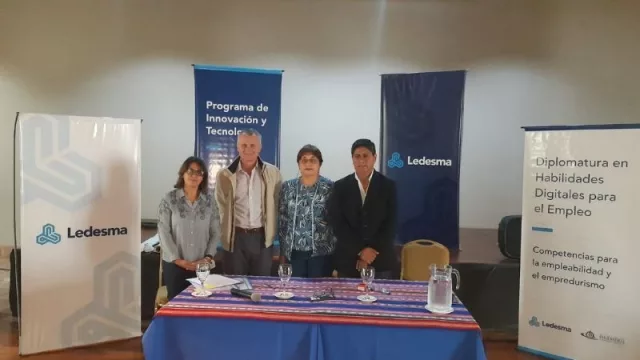 Ledesma y la UNJu becarán a 50 estudiantes (para diplomarse en Habilidades Tecnológicas para la Empleabilidad)