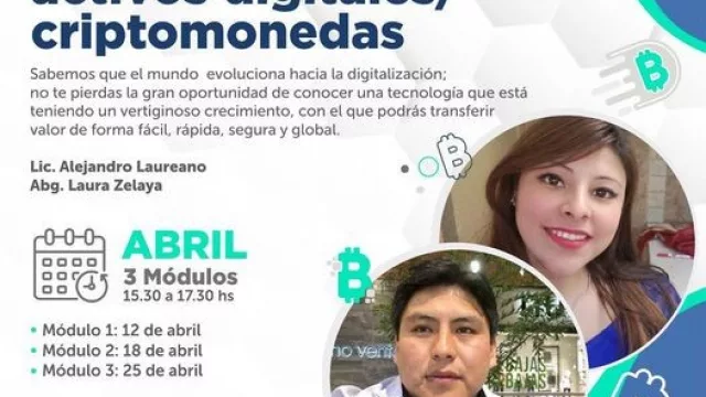 La Unión de Empresas de Jujuy invita a una Charla-Taller gratuita sobre  activos digitales-criptomonedas.