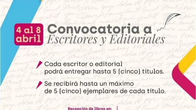 Convocan a escritores, escritoras y editoriales jujeñas a presentar obras para la 46° Edición de la Feria Internacional del Libro