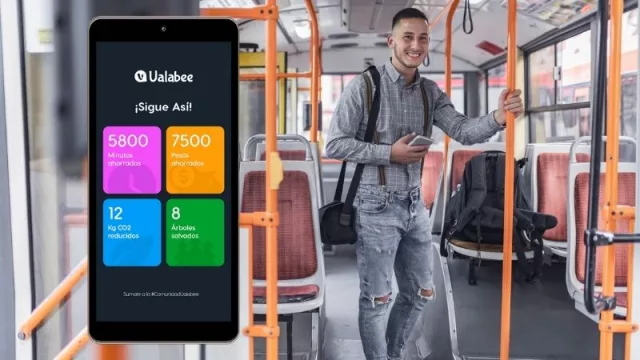 Ualabee te invita a medir el impacto medioambiental de tus trayectos, y te incentiva a trasladarte en medios más amigables (todo con su app)