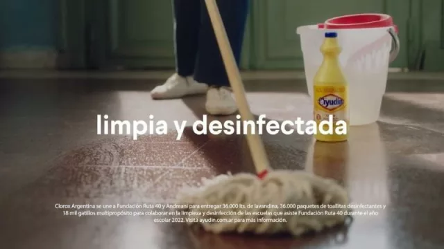 Junto a Fundación Ruta 40 y Fundación Andreani, Ayudín se compromete para colaborar con la limpieza de 200 escuelas