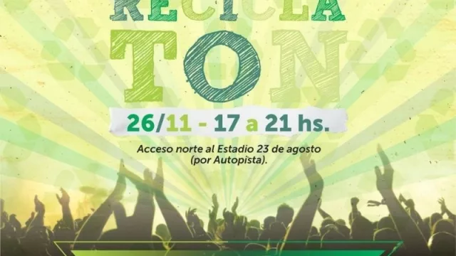 ¡Andá juntando y desocupando tu casa! La maratón de reciclado nos espera con residuos secos el próximo viernes