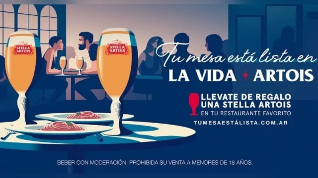 Stella Artois quiere acercarte a tus restaurantes favoritos con su nueva iniciativa: Tu mesa está lista