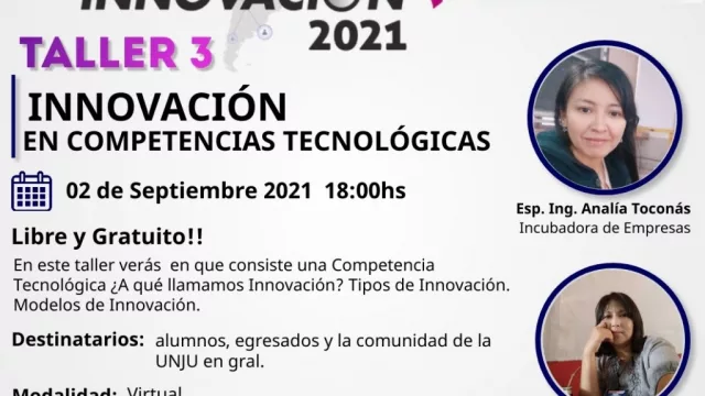 Rumbo al Rally Latinoamericano de Innovación 2021: Jujuy se anticipa con un taller informativo para alumnos y egresados de la UNJu