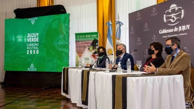 Se presentó el programa "Jujuy Verde: Carbono Neutral 2050"