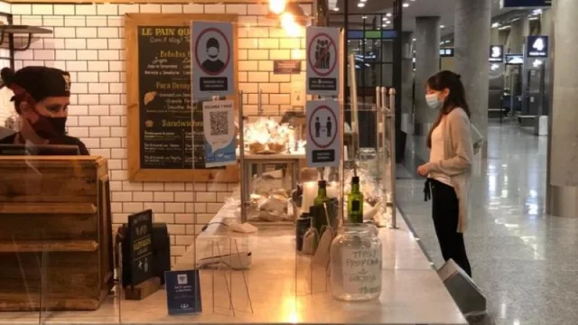 Aeroparque se empieza a desperezar: movió el 15% de una semana pre-pandemia (reactivo toda su oferta gastronómica)