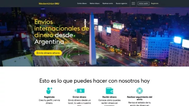 Un giro digital: Western Union lanza en Argentina WU.com, su web de envíos por internet