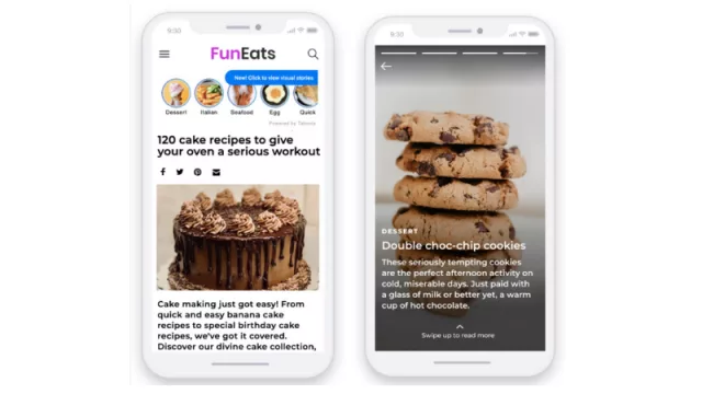 A la moda: Taboola comienza a implementar susStories en la web