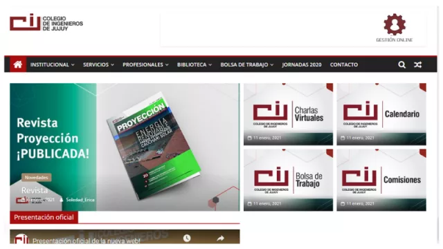 Para el campo ingenieril y la ciudadanía: novedades, contenidos, listado de profesionales, bolsa de trabajo y más en la web del CIJ