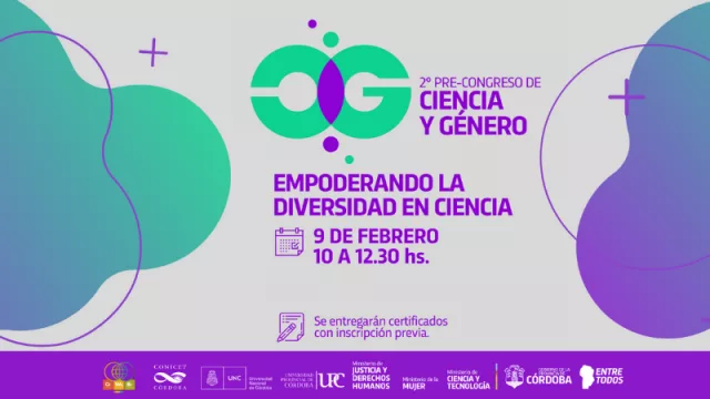 Congreso Ciencia y Género: ya tiene fecha la segunda actividad previa