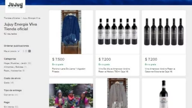 Tienda Jujuy Energía Viva en MercadoLibre: ¿ya la viste y sumaste tus productos?