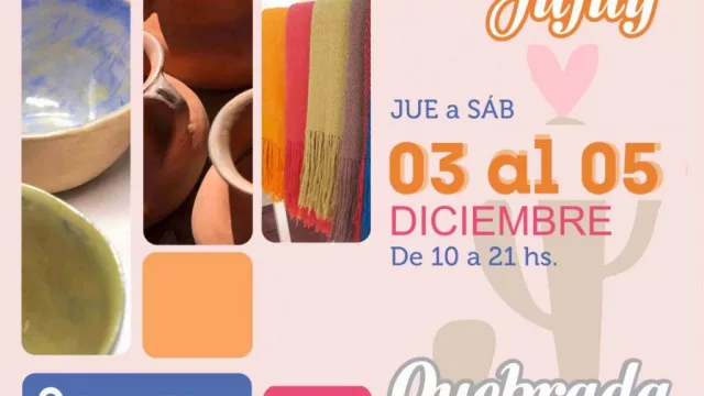 Artesanías de la Quebrada presentes en la capital, en el Mercado Artesanal de Jujuy