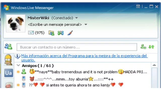Escargot, la página que revivió al mítico Messenger