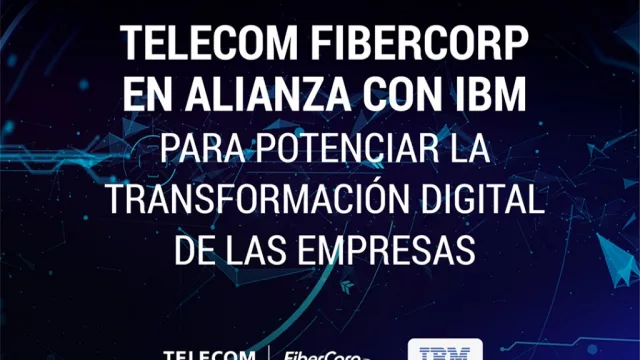 Acuerdo comercial en el mercado B2B: Telecom Fibercorp e IBM impulsan la transformación digital de empresas argentinas