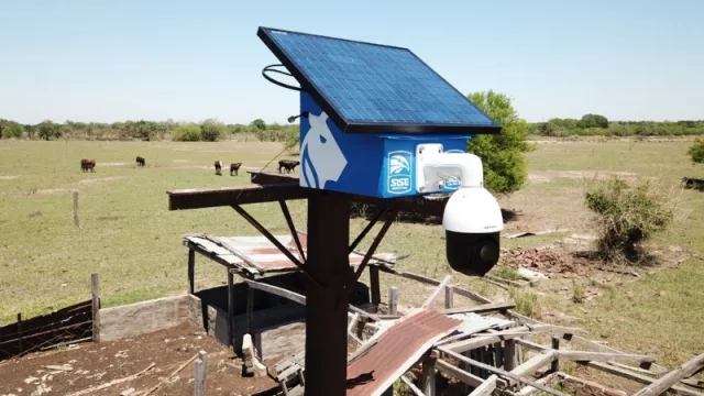 Llega una cámara a energía solar y con internet incorporado para “combatir” los delitos contra el campo
