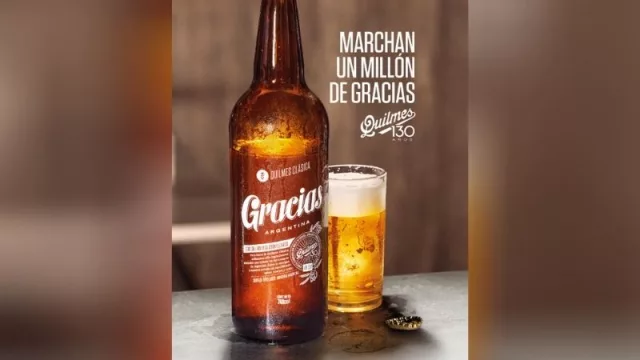 Quilmes cumple 130 años y manda 1.000.000 de gracias (mirá cómo las dividió)
