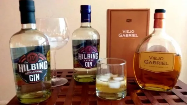 Argentina como productor de gin, coñac, grapa y whisky