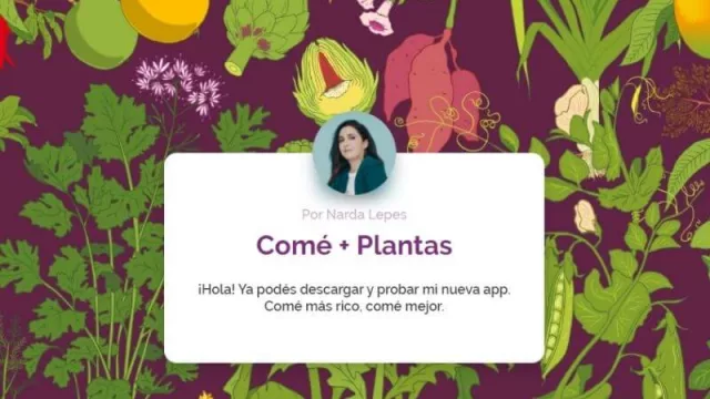 “Comé + Plantas”, la app de Narda Lepes y Microsoft que reconoce vegetales y te ayuda a combinarlos (pero sin recetas)