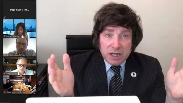 Milei les explicó a 400 empresarios por qué están todos los elementos para una hiper (¿y si hay una corrida bancaria?)