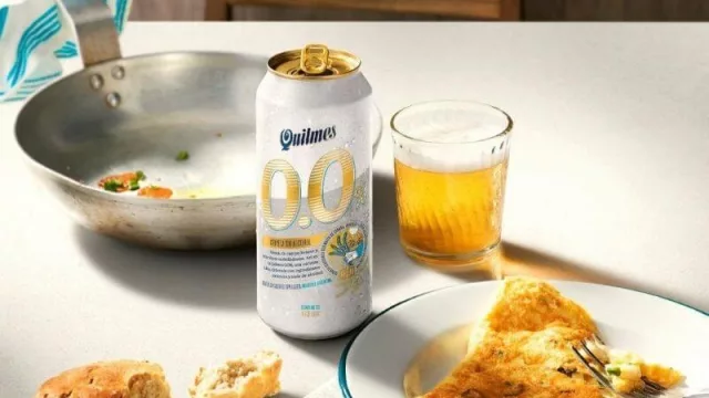 Llega la Quilmes 0,0%, la nueva cerveza 0 alcohol (similar a la “Clásica” y disponible en todos los supermercados del país)