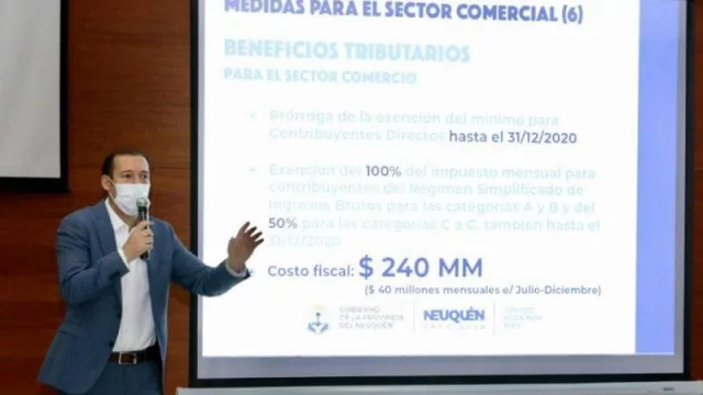 El programa de “reactivación comercial neuquina” que lanzó el gobernador Gutiérrez
