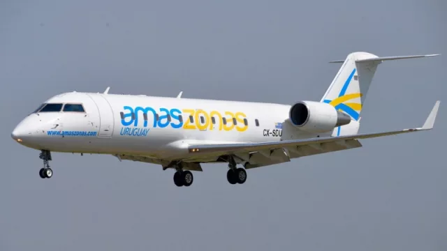 Amaszonas Uruguay comienza a pilotear el momento (transportará insumos médicos)