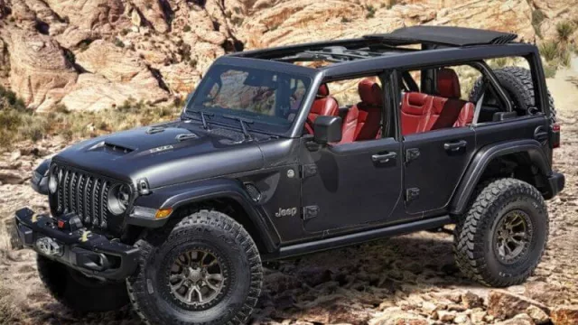 Así es el Jeep Wrangler V8 más bestial de todos los tiempos