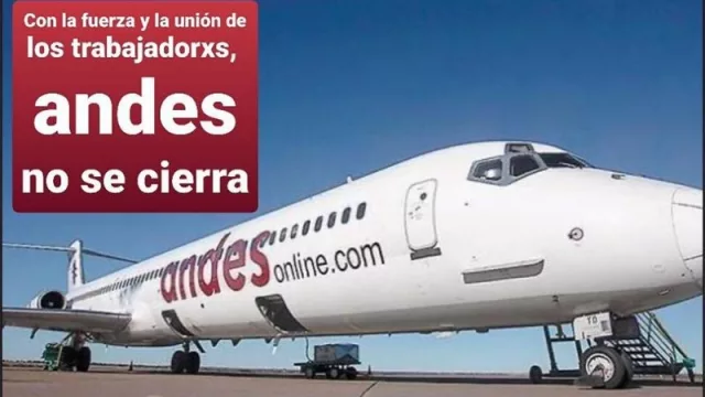 Andes resiste a la crisis y, optimistas, desafían: “vamos a seguir volando”