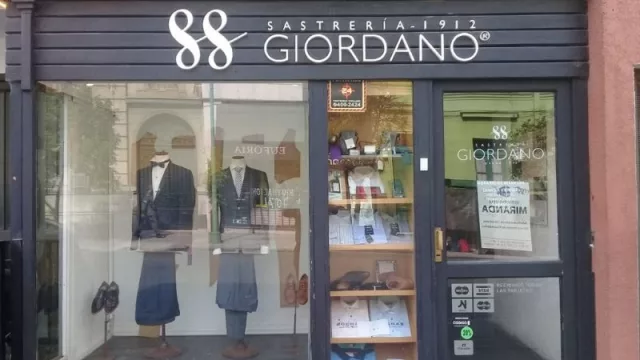 Sastrería Giordano cerró sus puertas por la cuarentena, pero le hace frente a la crisis