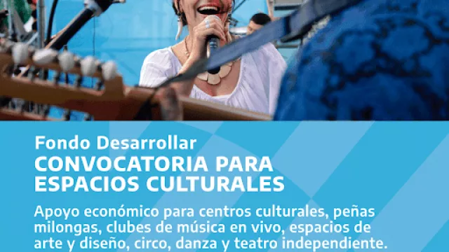 Una buena: ayuda desde Nación para el sector de la Cultura (y una convocatoria provincial para “decir” con arte visual)