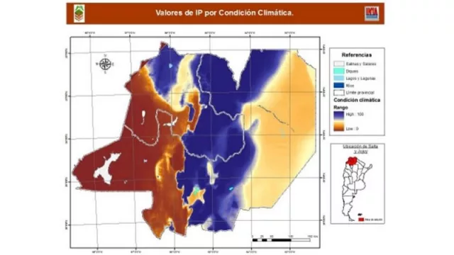 Mapas de Jujuy y el NOA para atender en el agro, disponibles en Geo-INTA
