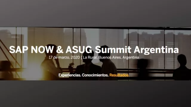 Llega el SAP Now & ASUG Summit Argentina 2020