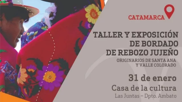 Jujeñas bordadoras representarán a la provincia en un encuentro en Catamarca y La Rioja 