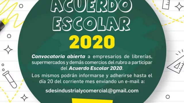  De los creadores de #AhoraGóndola y #AhoraFarmacia llega: el #AcuerdoEscolar2020