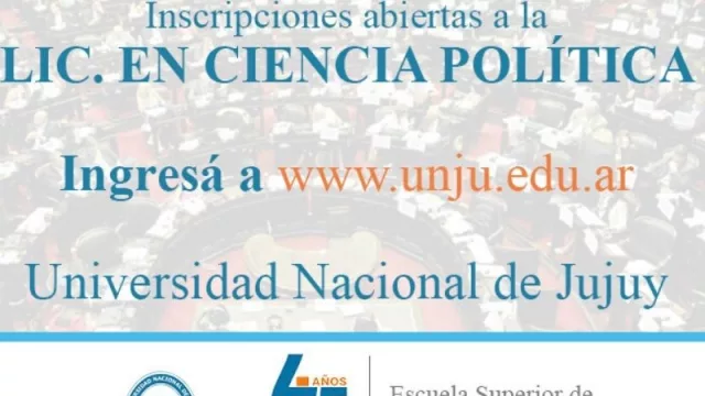 La Universidad pública de Jujuy apuesta a la formación en Ciencias Políticas