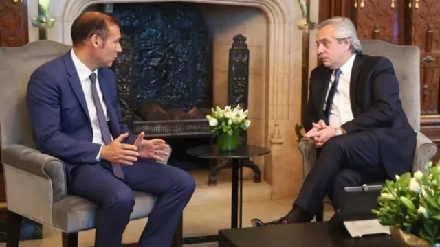 Gutiérrez con Fernández: financiamiento de obras viales, Vaca Muerta y Pacto Fiscal