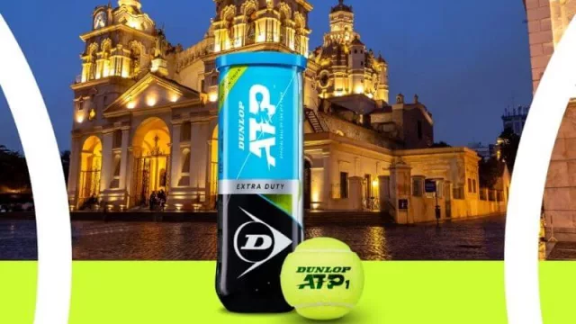 No están los tenistas, pero ya están las pelotas para el Córdoba Open: Dunlop ATP (distribuye Sportcom)