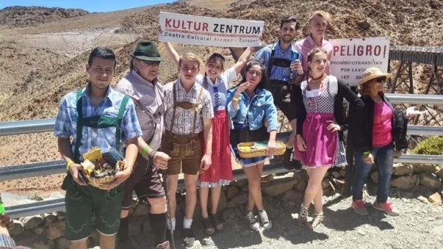 El Tren a las Nubes se inundó de Oktoberfest, y fue un éxito