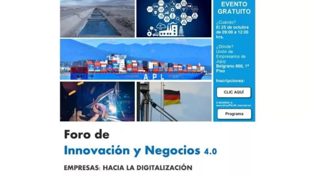 Foro de Innovación y Negocios 4.0: un lugar para conocer nuevas herramientas y optimizar tus mercados