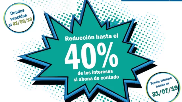 40% de reducción de intereses por pago al contado de deudas en Rentas (llaman a renovar licencias de taxi flet y transporte escolar)