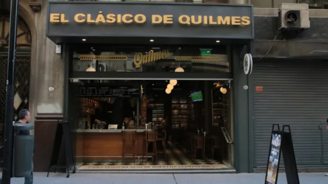 Conocé la nueva propuesta de Quilmes: su Bar El Clásico (en pleno centro porteño)
