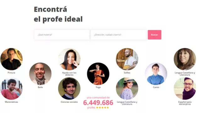 Superprof: profes para todo, en un solo lugar (clases de cocina, portugués, canto, tenis y más)