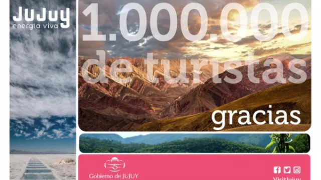 Jujuy ya recibió 1 millón de turistas en lo que va de 2018