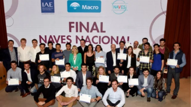 Y los ganadores son… (Banco Macro y el IAE Business School eligieron los premiados del Programa Naves 2018)