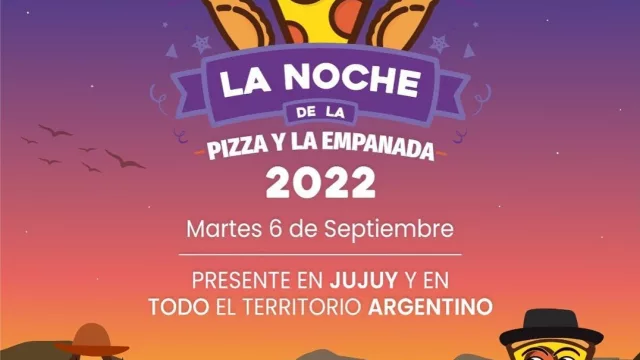 ¡Muy pronto! Llega la Noche de la pizza y la empanada en Jujuy (si estás en el sector gastronómico, ya podés inscribirte)