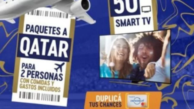 Transformá tu ticket de compra en un ticket a Qatar (la promo de supermercados para poder viajar al mundial)