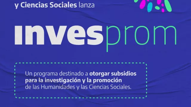 La FHyCS lanza Invesprom: subsidios para la investigación y la promoción de las humanidades y las ciencias sociales